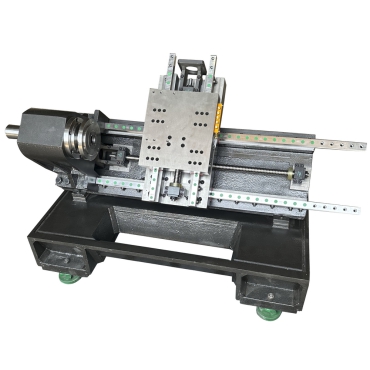 Frame machine Small  Cnc lathe Machine Casting Iron Steel Frame Slant Diy Homemade Hot Sale Metal Tool Kits facotry price